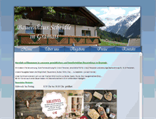 Tablet Screenshot of bauernhaus-gramais.at